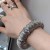  retro fashion weave opening bangle samll high