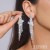 occidental style exaggerating long earrings Korean style temperament fully-jewelled ear