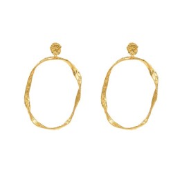 summer Alloy earrings occidental style exaggerating Earring woman fashion Roun..