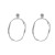 summer Alloy earrings occidental style exaggerating Earring woman fashion Round Metal earringearrings
