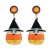 occidental style creative cartoon lovely drop beads Alloy earrings woman