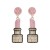 occidental style personality exaggerating sweet color cartoon beads Alloy earring earrings