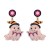 occidental style personality exaggerating sweet color cartoon beads Alloy earring earrings