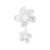 R occidental style flowers  personality exaggerating elegant sweet opening ring fashion wind