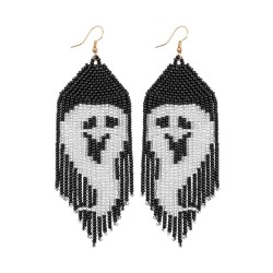E occidental style exaggerating Earring  beads tassel personality Earring woma..