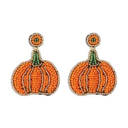 E exaggerating samll personality earrings  Earring handmade weave retro earrin..