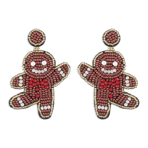 E Bohemia personality earrings  christmas color Earring fashion creative earring