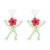 E exaggerating geometry Earring  Acrylic skull earrings woman