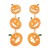 E earrings  personality earring exaggerating multilayer Alloy Earring woman