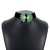occidental style samll retro flowers chain  velvet enamel personality clavicle necklace woman