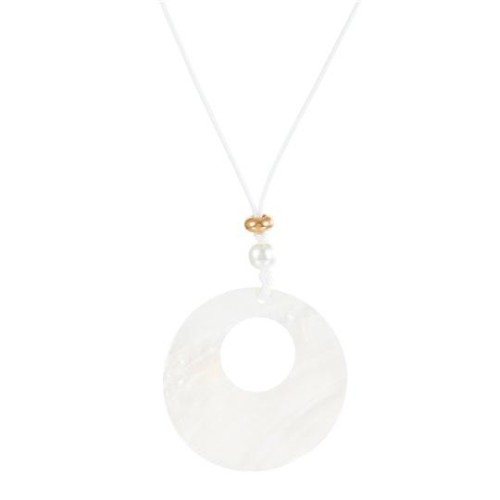 occidental style Round all-Purpose personality temperamentins natural Shells belt pendant samll necklace
