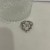 occidental style retro love ringins personality Five-pointed star zircon opening