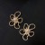 occidental style fashion exaggerating earrings  brilliant Rhinestone Irregular flower pendant earrings Earring
