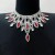 occidental style exaggerating Rhinestone necklace  fashion personality luxurious multilayer drop necklace brill