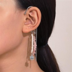 occidental styleins wind multilayer tassel woman small fresh beads natural