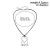 occidental style  exaggerating big love pendant necklace  fashion personality velvet woman