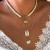 occidental style  wind Shells tassel multilayer necklace  starfish woman