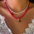 occidental style  wind Shells tassel multilayer necklace  starfish woman