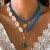occidental style  wind Shells tassel multilayer necklace  starfish woman