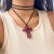 occidental style samll cross black rope velvet belt chain all-Purpose twiningdiy necklace