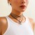 occidental style black rope samll love punk personality retro Collar velvet necklace