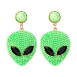 occidental style creative cartoon PearlE earrings Earring personality pendant