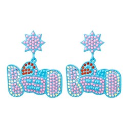 occidental style creative cartoon lovely samll Pearl earrings Earring