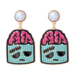 occidental style creative cartoon lovely samll Pearl earrings Earring