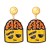 occidental style creative cartoon lovely samll Pearl earrings Earring