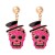 occidental style creative cartoon lovely samll Pearl earrings skull Earring
