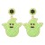 occidental style creative cartoon lovely samll Pearl earrings Earring