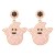 occidental style creative cartoon lovely samll Pearl earrings Earring