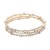 occidental style bride fully-jewelled multilayer elasticity bracelet more row opening twining claw diamond bang