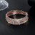 occidental style bride fully-jewelled multilayer elasticity bracelet more row opening twining claw diamond bang