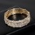 occidental style bride fully-jewelled multilayer elasticity bracelet more row opening twining claw diamond bang