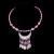  ethnic style Collar necklace  handmade imitate silver necklace Collar  Beads Leaf tassel head