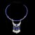  ethnic style Collar necklace  handmade imitate silver necklace Collar  Beads Leaf tassel head