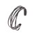 occidental style  fashion brief opening Alloy bangle  fashion
