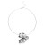 occidental style  exaggerating retro hollow love rose lady temperament short style necklace Colla