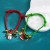 occidental style creative christmas series bracelet lovely Santa Claus rope