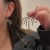 occidental style samll personality exaggerating wind gold silver color bow necklace high temperament clavicl
