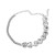 bronze necklace occidental style woman heart-shaped glass diamond fully-jewelled banquet chainnecklace