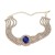 bronze necklace occidental style exaggerating woman Round glass diamond fully-jewelled bridenecklace