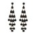 fashion tassel earrings occidental style Earring woman multilayer drop resin Bohemia