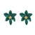  enamel earrings flowers ear stud woman fashion occidental style wind Alloy flowers Earringearrings