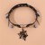  occidental style leather chain spider woman necklace