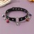  occidental style leather chain spider woman necklace