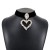  occidental style diamond love necklace   wind exaggerating samll clavicle chain Collar