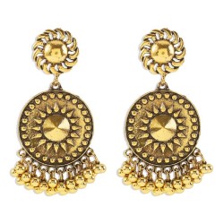 occidental style sun flower Earring  personality retro ethnic style earrings ..