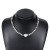 occidental style necklace  elegant brief personality black color beads clavicle chain